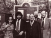 L-r: Myrna Schinbaum, Alexander Goldfarb, Rabbi Haskel Lukstein, Jerry Goodman, Noam Chudovsky, 1975, co V. Slepak