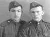 Eduard Kuznetsov , co, (right) in the army service, 1959