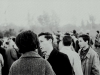 Amik Diamant, co, center, in a meeting in Babii Yar 29.06, 1966
