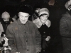 Friends-refuseniks meet Vladimir Lifshitz at a railway station after his return back from imprisonment. From the left: Masha Lifshitz, Boris Dubrov, Vladimir Lifshitz, Vladimir Birkan,Vladimir’s mother, Michael Beizer. Leningrad, March 18, 1987, co RS co RS