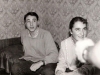 At a farewell party. Arkady Boguslavsky, Yulia Katznelson. Leningrad, August 1988, co RS