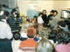 Purimshpiel-children's opera in the Itzhak Kogan’s apartment. After the performance. Leningrad, 1986. co RS