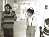 Hanukka-shpiel in the Romanovskys’ apartment. Scenario and text of Michael Makushkin (Ezer), standing to the left. Leningrad, 1982, co RS