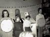 Pesach in the Makushkin’s apartment. From the left: Masha Lifshitz, Ilia Romanovsky, Lisa Makushkin, ?. Leningrad, 1985  co RS