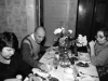 Roald (Alec) Zelichonok at his home after return from his imprisonment. “As one can see I have not forgotten how to use a fork”. Leningrad, February 8, 1987, co RS
