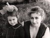 Elena Dzhanashvili with her daughter Yana. Leningrad, 1983, co RS