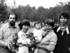Three generations of the Lein family. From the left: Evgeny, Sasha (Nechama), Irina, Alexey with two of Sasha’s children. Leningrad, 1986, co RS