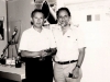 From the left: Yakov Harit, Lev Utevsky. Jerusalem, 1982, co RS