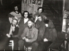 At performance of a play “Massada”. From the left: sitting – Boris Deviatov, Yosef Begun, ?, ?; standing - ?, ?, director of the performance Leonid Kelbert. Leningrad, 1981 or 1982, co RS