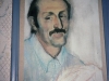 Painting of Lev Shapiro, Leningrad, 1986, co Frank Brodsky