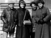 Marike Remer, a member of a Finland voluntary Christian group that helped Jewish refuseniks, meets with refuseniks. From the left: Aba Taratuta, Marike Remer, Ida Taratuta, Vera Sheiba. Leningrad, 1985 co RS