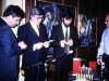 Bnai Brith members at a meeting with Leon Uris, Leningrad, 1989, co Frank Brodsky 