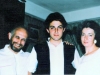 Boris and Alla Kelman with their son Efim?. Leningrad, 1988, co RS