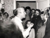 Friends-refuseniks meet Vladimir Lifshitz in his home after his return  from imprisonment. Vladimir Lifshitz in the centre. Leningrad, March 18, 1987, co RS