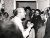 Friends-refuseniks meet Vladimir Lifshitz in his home after his return  from imprisonment. Vladimir Lifshitz in the centre. Leningrad, March 18, 1987, co RS