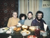 From the left: Mikhail Furman, Marina and Lev Furman, Michael Beizer. Leningrad, 1986, co RS