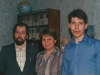 POZ Evgeny Lein, Irina Lein, Alexei Lein, Leningrad 1988, co Gerry Potik