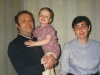 Mikhail, Evgeny, and Valentina Lerman, Leningrad, June, 1987, co Enid Wurtman