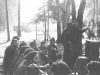 1st Jewish Song Festival. This festival was memorable to everyone, since the KGB brought over a tractor with a free-standing muffler. For several hours it rattled in one place, disturbing  the singers and the audience. Since then, this has come to be known as the tractor festival. Moscow, Ovrazhki forest, Succot, 1977, co RS