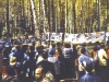 June 1st, 1979 International Childrens  Day. Michael Kremen prepared a large exhibit called Refusenik Children. Throughout the year he traveled from apartment to apartment and took pictures of children. Everyone saw photos of the underground kindergarten and school, holidays, studies and summers in the countryside. Moscow, Ovrazhki forest, 1979, co RS