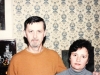 Andrey and Victoria  Lifshitz. Moscow, Oct. 1985, co RS
