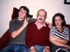 Maxim, David and Mila Shrayer, Moscow, 1986, co Frank Brodsky