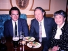 Alexander Shmukler, Igor and Inna Uspensky, Moscow, Hotel Savoy, 1989, co Frank Brodsky