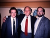 Alexander Shmukler, Joe Smukler, Michael Neiditch,  Moscow, Hotel Savoy, 1989 co Frank Brodsky