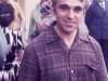 Alexander Ioffe near  Moscow Synagogue, May 1977, co Alan Molod