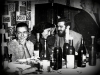L-r: At farewell party of Iosif Kuskovsky l-r: Alla Milkina, Tina Brodetsky, Mark Elbaum, 1969, 