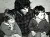 Anna Chernobilsky, Boris Chernobilsky, Geula  Chernobilsky, Moscow, 1976