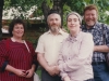 Enid Wurtman co, Zeev Raiz, Karmela Raiz, Stuart Wurtman, Moscow, May 1989