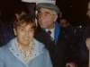 Ester Carmi and Iosif Begun in  demonstration for Vaad, Moscow, December 1989