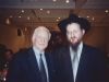 Frank Brodsky,  Rabbi Lazar Moscow 2001, co Frank Brodsky