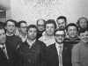 Hebrew teachers, Moscow, 1973. From the left: Lev Spivak, Zeev Elstein,  Zeev Tulovsky, Mikhail Goldblat, Lev Ulanovsky, Naum Rapoport, Mikhail Bronstein, Valeri Shulman, Zeev Shakhnovsky, Yakov Vilge, Mikhail Chlenov, Alexander Bolshoi