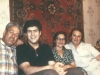 Leonid Bialy, Alexander Bialy, former POZ Ida Nudel, Judith Ratner, Moscow, 1986, co Enid Wurtman