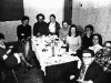 Evgeni Yakir and Moscow dissidents, pictured in Yuri Orlov's apartment in 1977 a few days before Orlov's and Ginsburg's  arrest. From the left: Irina Orlova, Tatiama Turchina, Alexander Ginsburg, Gusel Amalrik, Evgeni Yakir,  an American journalist, Yuri Orlov, Aliona Ginsburg, Valentin Turchin, Andrei Amalrik, co Evgeni Yakir