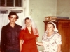 Anatoli Malkin POZ, Luba Malkin, grandma of Luba in their religious wedding  in Maryina Roshcha synagoge, Moscow,  1979