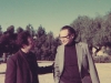 Vladimir Zaretsky (left) and Mikhail Zand,  Moscow, 1971, co E. Polsky
