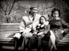 Drapkin familhy: David, Victoria and Nomi Drapkin, Moscow, 1969