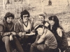 Picnic near Moscow, l-r: Sonia Polsky, Elena Polsky Yudif Lerner, Sonia Lerner, Felix Abramovich,  1972, co E.Polsky-Remez.