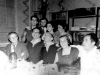 Sitting l-r: painter Iosif Kuskovsky, lawyer David Garber, ?,Dora Zak, POZ Lev Falkov; standing Grigorii Valk, Iosif Shnider, Lilya Shnider (wife of Iosif Shnider - POZ), Tanya (Tirtsa) Gordin, Riga, summer 1966, archive Arye (Lev) Falkov