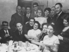 At Hanuka celebration, Riga Dec. 7, 1969. Standing l-r: ?, Eliyahu Yoeli, Dola Borin, Lev Yoely, Margalit Spielberg, Silva Zalmanson, ?, Aharon Spielberg co, Liza Borin, Dec. 7, 1969