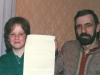Chana Dubrova, Grish Dikker, Leningrad, 1988, co Gerry Potik