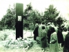 Митинг возле памятника с фрагментом картины Иосифа Кусковского, п.а. Эли Валк