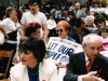 1985. Solidarity Sunday for Soviet Jewry. Dorothy Hirsh  (red hair) with her daughter. ?, New-York 1985. co RS