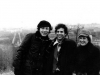 1977. American Jews visit Moscow refuseniks. From the left: Veniamin Bogomolny, Steve Riskin USA, Olga Serova. Moscow, winter of 1977,  co  RS