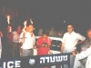 1986. Demonstration on behalf of Soviet Jewry. Second from the left: Yuri Shtern, Ester Karmi, Sir Martin Gilbert, Enid Wurtman. Jerusalem, 1986, co RS