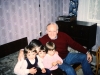 Frank Brodsky co and Klotz children, Moscow, 1986