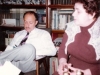 From the left: Isi Leibler, Riva Feldman. Moscow, 1980. co RS